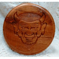 QHS Spirit Wear Wooden Coaster