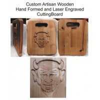QHS Spirit Wear Wooden Cutting Board