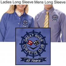 Great River Corvette Club Official Long-Sleeve Shirt