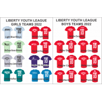 Liberty Youth League 2022 T-Shirts