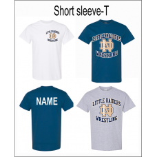 Little Raiders Wrestling Short Sleeve T-Shirt