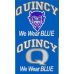 QHS "We Wear Blue" Two-Tone Premier Polo