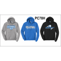 QHS Volleyball Pullover Hoodie