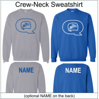 QJHS Track and Field Crew Neck Sweatshirt