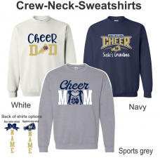QND Cheer Crew Neck Sweatshirt