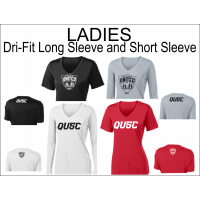 Quincy United Soccer Ladies Dri-Fit T-Shirt