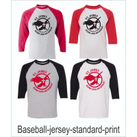 St. James Lutheran School Baseball-Style Shirt