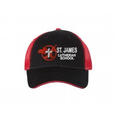 St. James Lutheran School Mesh Back Cap