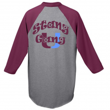 Unity Baseball Jersey with "Stang Gang" Slogan
