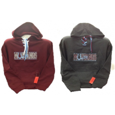 Unity Pullover Hoodie with Collegiate-Style Laces and Mustangs Logo