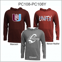 Unity Triblend Long Sleeve Hooded T-Shirt