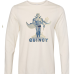 Dream Big QHS Throwback Tee with Blue Devil Mural Image