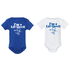 Dream Big QHS "Lil Blue Devil" Onesie