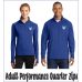 Dream Big QHS Quarter-Zip Performance Pullovers