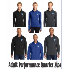 Dream Big QHS Quarter-Zip Performance Pullovers