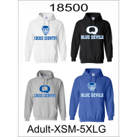 QHS Cross Country Hooded Sweatshirt
