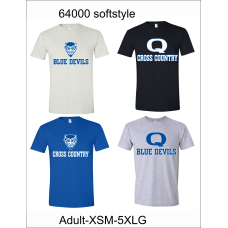 QHS Cross Country Softstyle Cotton T-Shirt