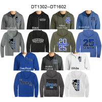 QHS 2025 Senior Fleece Full-Zip Hoodie