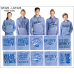 QHS Spirit Wear Electric Heather Fleece Hooded Pullover