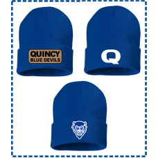 QHS Spirit Wear Roll Up Stocking Hat with Cuff