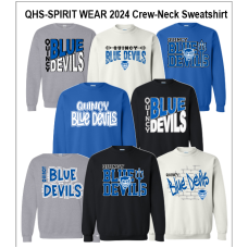 QHS Spirit Wear Crew Neck Sweatshirt