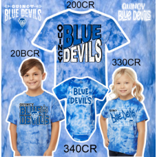 QHS Spirit Wear Dyenomite Crystal Tie-Dyed T-Shirt