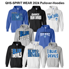 QHS Spirit Wear Hooded Sweatshirt