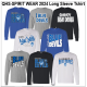 QHS Spirit Wear 100% Cotton Long Sleeve Shirt