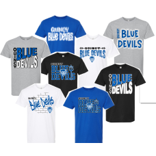 QHS Spirit Wear 100% Cotton Short Sleeve Shirt