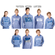 QHS Spirit Wear Electric Heather Fleece Hooded Pullover