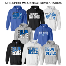 QHS Spirit Wear Hooded Sweatshirt