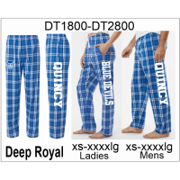 QHS Volleyball Flannel Pants