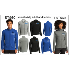 QHS Volleyball Full Zip Fleece