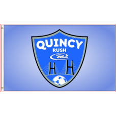 Quincy Rush Soccer Flag