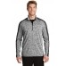 WGEM Sport-Tek PosiCharge Electric Heather Colorblock 1/4-Zip Pullover