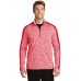 WGEM Sport-Tek PosiCharge Electric Heather Colorblock 1/4-Zip Pullover